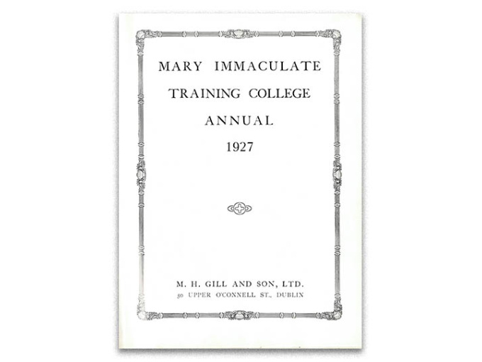 College Annual front cover 1927 edition