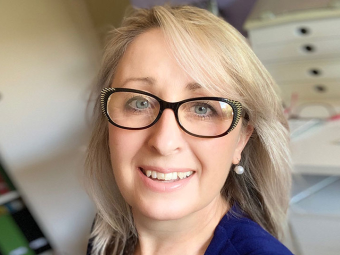 Selfie of Dr Rebecca Saunders - Assistant Professor and Lecturer in Post-Primary Education at MIC Thurles