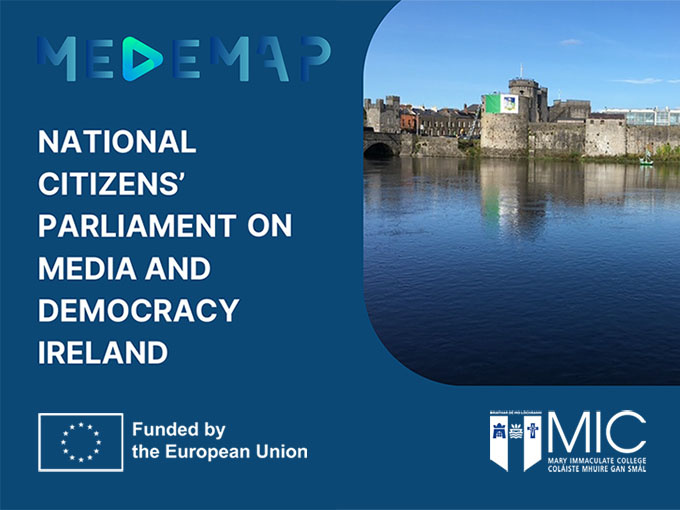 cover image for MeDeMap report includes image of King John's Castle in Limerick