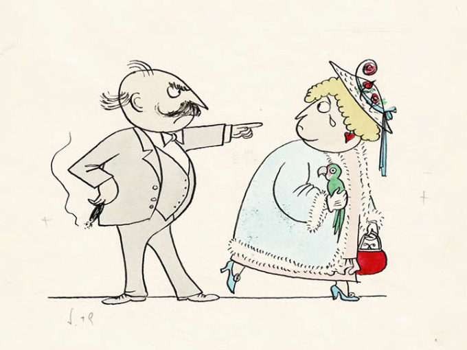 Bella Belchaud illustratuion form the Elizabeth Shaw book