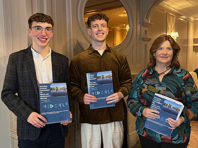 Citizens' Parliament Members with Callum Fabb, Coimisiún na Meán